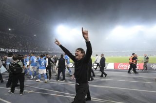Antonio Conte veut défendre le titre avec Naples KEYSTONE/EPA/CIRO FUSCO